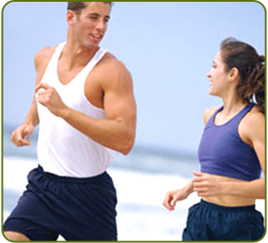 Couple Jogging, Healthy Lifestyle